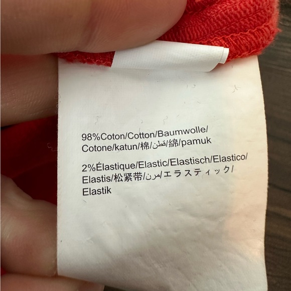 Cadet Rousselle Paris Red Corduroy Button Skirt (Size 4) - Picture 4 of 4